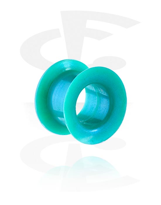 Tunnels & Plugs, Tunnel double flared (silicone, différentes couleurs), Silicone