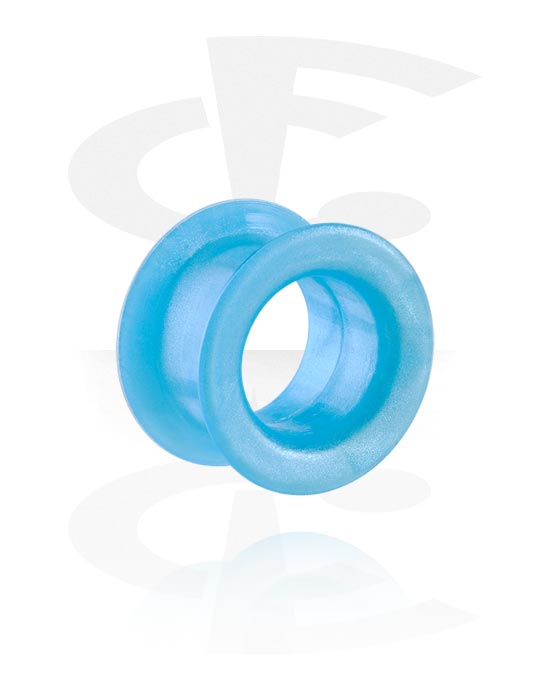 Tunnels & Plugs, Double flared tunnel (silicone, various colours), Silicone