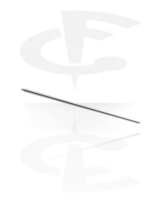 Piercingové nástroje a příslušenství, Kuželová vkládací tyčinka s šroubem, Chirurgická ocel 316L