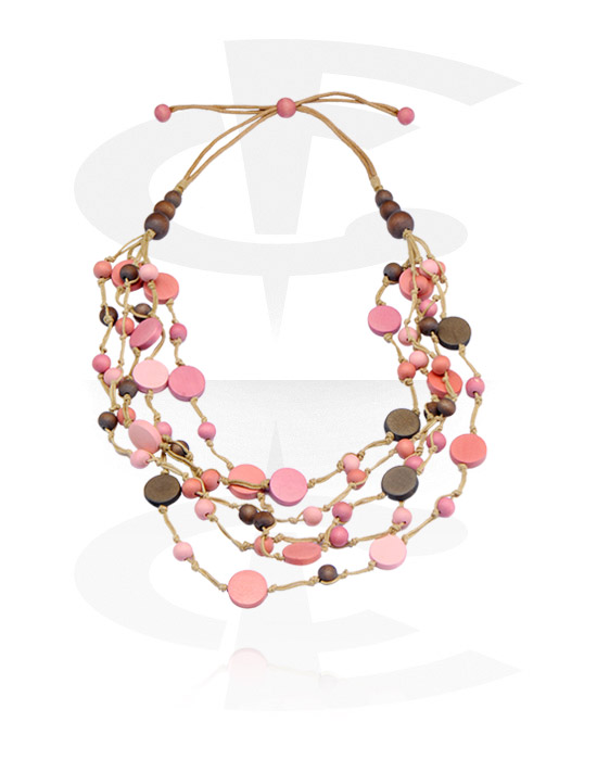 Necklaces, Fashion Necklace, Wood, Cotton