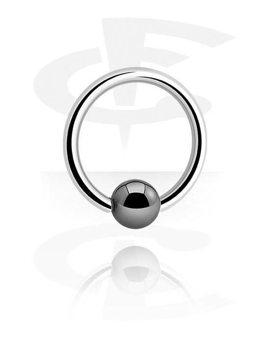 Ball closure ring (titanium, shiny finish) (Titanium) The World's No.1