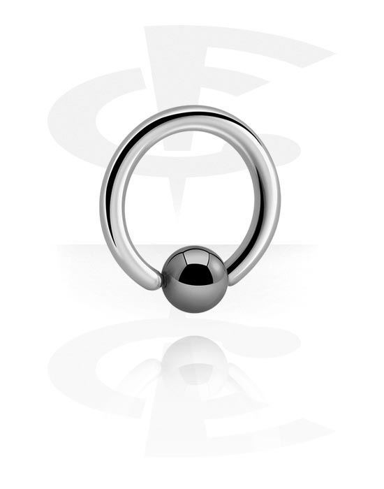 Piercing Ringe, Ball Closure Ring (Titan, glänzend), Titan