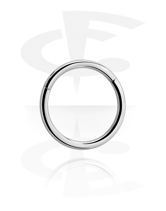 Piercing Ringe, Segmentring (Titan, glänzend), Titan