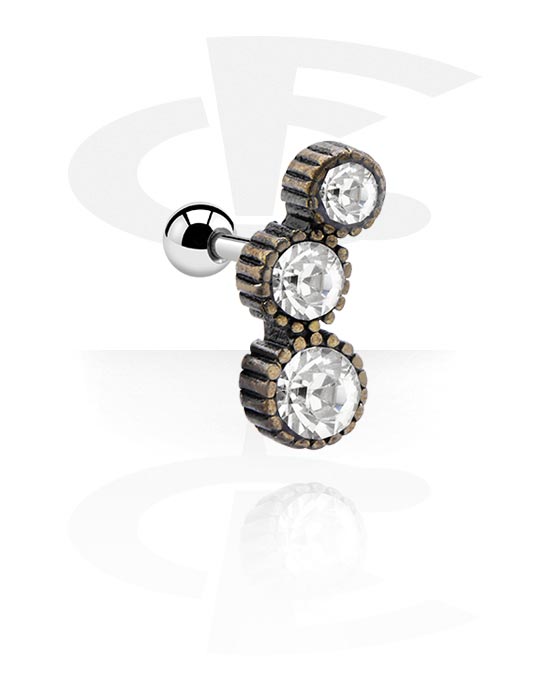 BODYA Coppia Simpatico Doppio Smalto Primavera Daisy Flower Capezzolo Barbell Ring Piercing Bar In Acciaio Inox 14g - Foto 10