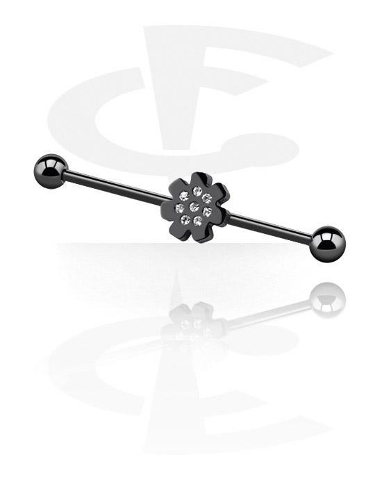 Sztangi, Black Industrial Barbell, Surgical Steel 316L