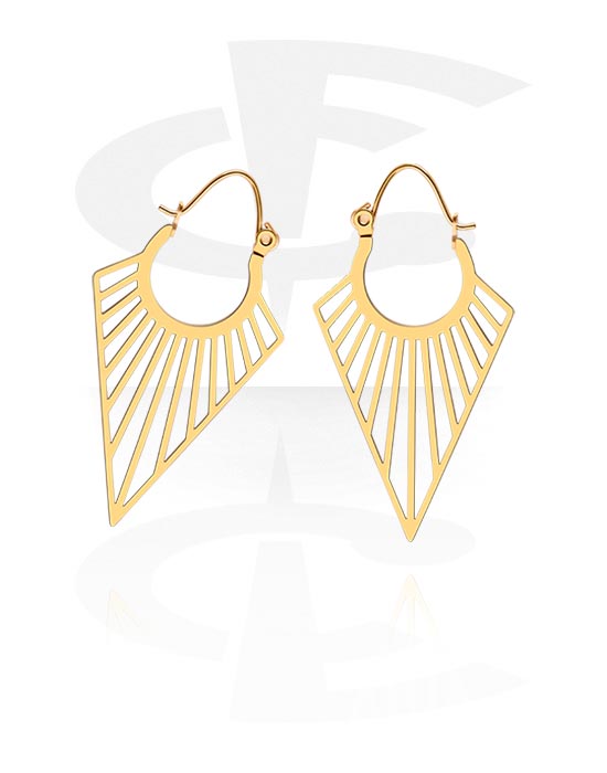 Earrings, Studs & Shields, Earrings, Gold Plated Surgical Steel 316L