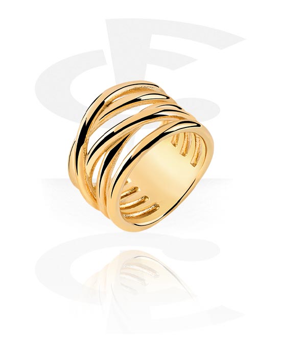 Gyűrűk, Gyűrű, Aranyozott sebészeti acél, 316L