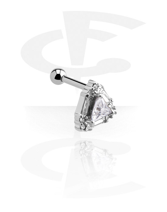 Helix & Tragus, Tragus-Piercing, Surgical Steel 316L
