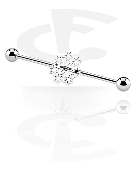 Barres, Industrial Barbell, Surgical Steel 316L