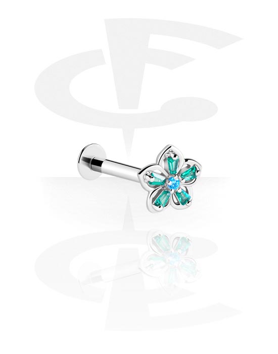 Labret à filetage interne