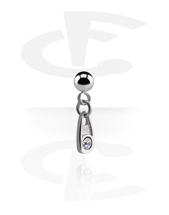 Kuglice, šipkice i još mnogo toga, Ball with Charm for 1.2mm Pins, Surgical Steel 316L