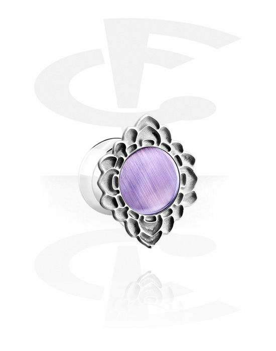 Lot De 2 Tunnels D'oreille En Acier Chirurgical Argenté - Taille 10 Mm (00G) - Matériau Hypoallergénique