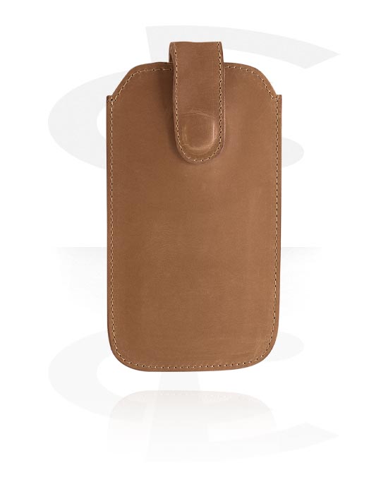 Bőr tartozékok, Mobile phone sleeve (genuine leather, various colours) val vel press-stud, Valódi bőr