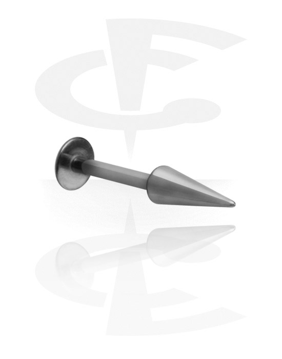Labret-ek, Micro Labret with Long Cone, Titanium