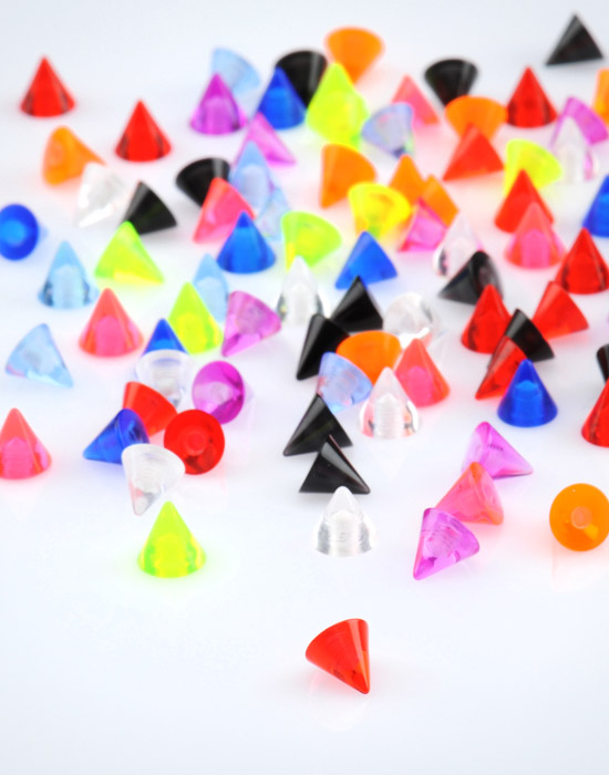 Super Sale Packs, Cones for 1.6mm Pins, Acryl