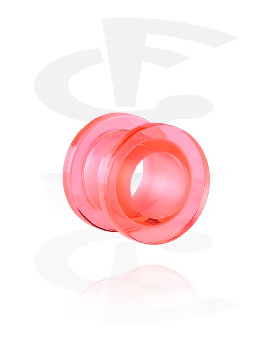 Tunnels & Plugs, Screw-on tunnel (acrylic, various colors), Acrylic