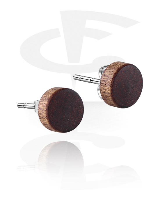 Earrings, Studs & Shields, Ear Studs, Wood