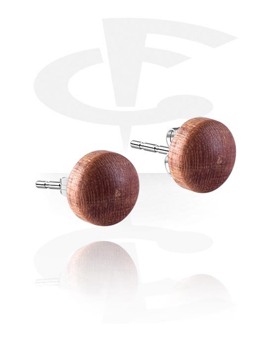 Earrings, Studs & Shields, Ear Studs, Wood