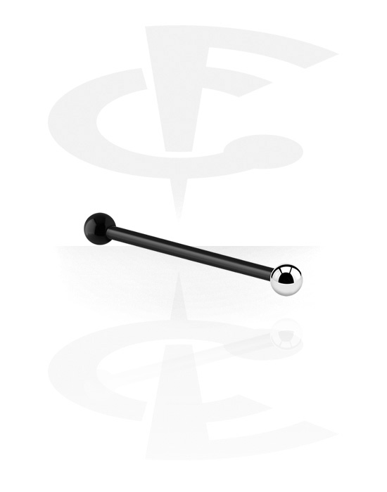 Sztangi, Ball Ended Barbell with Steel Ball, Bioflex, Surgical Steel 316L