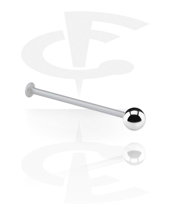 Labrets, Micro Labret with Steel Ball, Bioflex