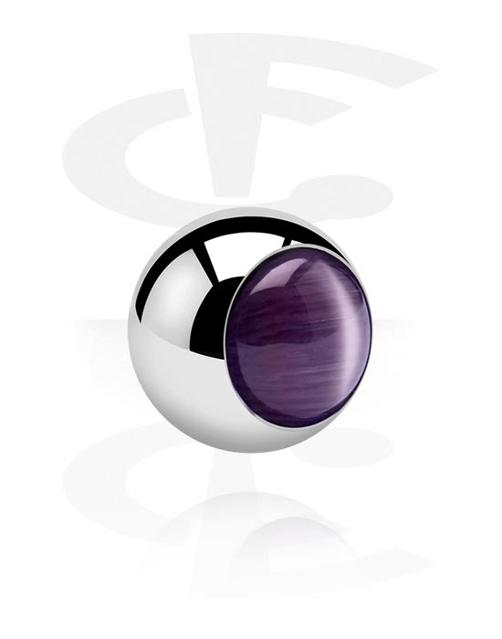 Kuler og staver ++, Cat Eye Ball, Surgical Steel 316L