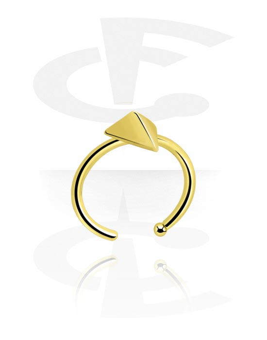 Nose Jewellery & Septums, Nose Ring, Zircon Steel