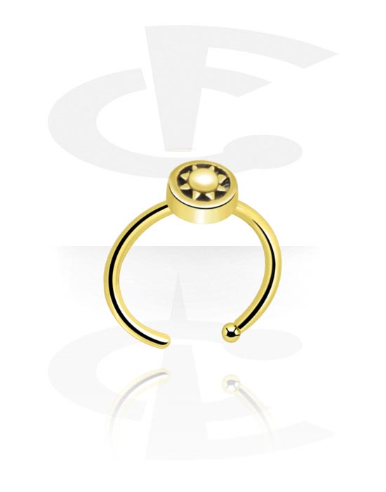 Nose Jewelry & Septums, Nose Ring, Zircon steel